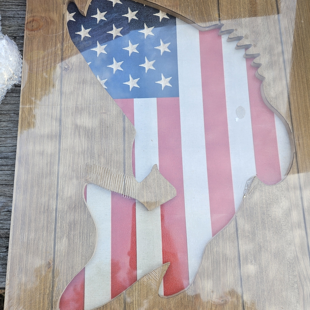 American Flag Eagle Wall Art